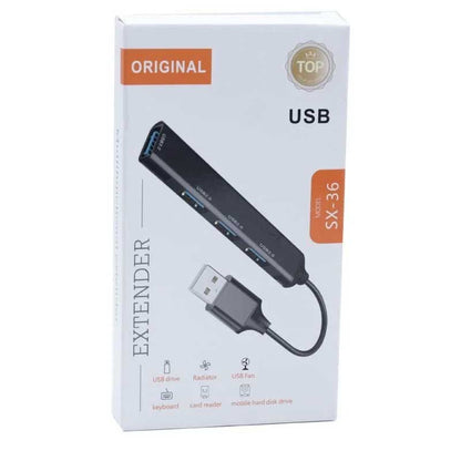 מפצל USB - 4 כניסות